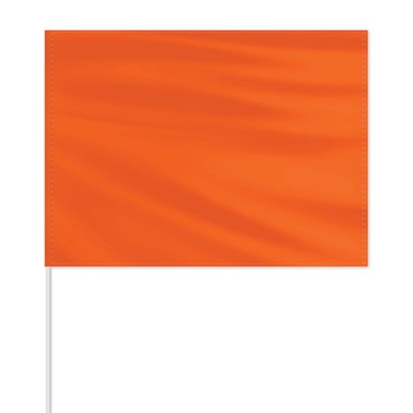 Solid Color Field Flag - Orange